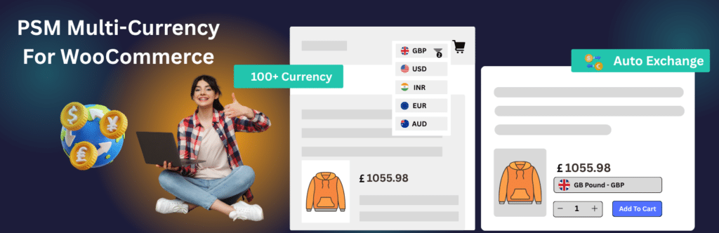 PSM WooCommerce multi currency